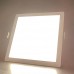 10W 15W 24W 30W Anti-glare Diffuse Square LED Recessed Ceiling Lamp Downlight Panel Light IP44 Front