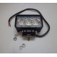 9W rectangular Epistar led Auxiliary Heavy Duty Agricultural Work Light 12V 24V Tractor Truck 4x4 IP67
