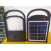 100W Solar Powered Rechargeable Handheld LED Floodlight Work Light Lamp with Battery Loudspeaker