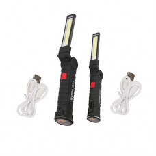USB Rechargeable Handheld COB LED Work Light Auto Repair Light with Magnetic Base Large/small size