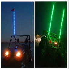 60cm/150cm 6W/17W DC12V LED Whip Light lighting flag for sand rails/ ATV/ Golf Cart/ Due Buggies