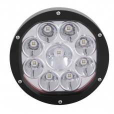 90W 9Inch Round High Power CREE LED Work Light Offroad Jeep SUV Driving Lamp 12V 24V Spot Beam IP67