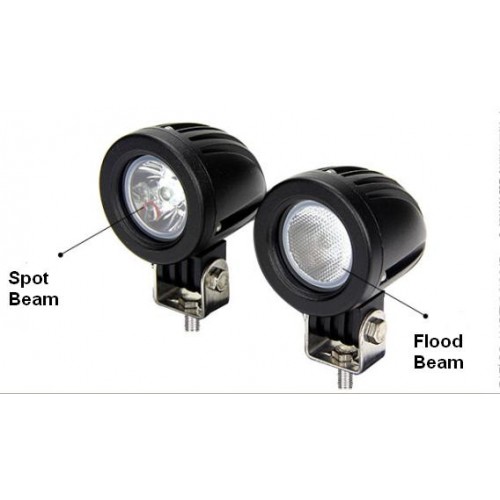MOTONG 12V 30W Waterproof Led Spot Driving Light For Bicycle Motorcycle Car B...