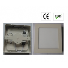 6w ultra-thin slim led Surface Mounted panel light Ceiling light Square dimmable