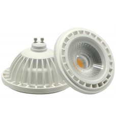 12W AR111 GU10/G53 Base COB LED Reflector Spot Light bulb lamp replaces 75W Halogen Dimmable 