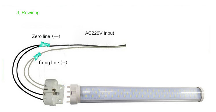 20w 22w Ac120v 230v 2g11 4 Pin Led Light Tube Replace Fluorescent Twin Long Tube Cfl Bulb Dimmable