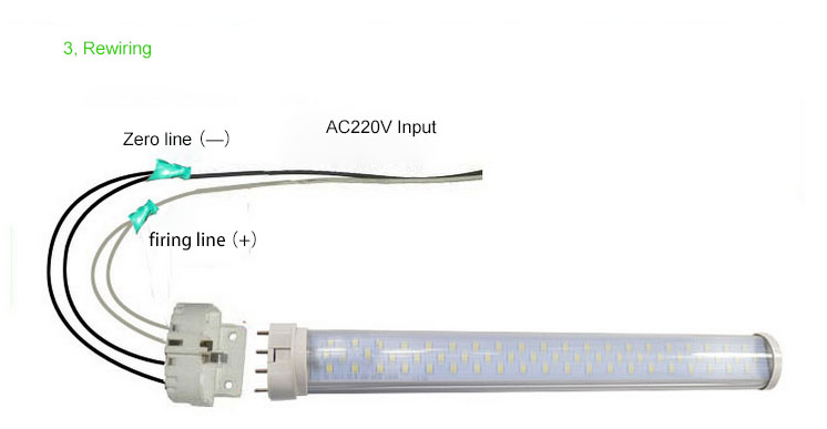 15w 18w Ac120v 230v 2g11 4 Pin Led Light Tube Replace Fluorescent Twin Long Tube Cfl Bulb Dimmable