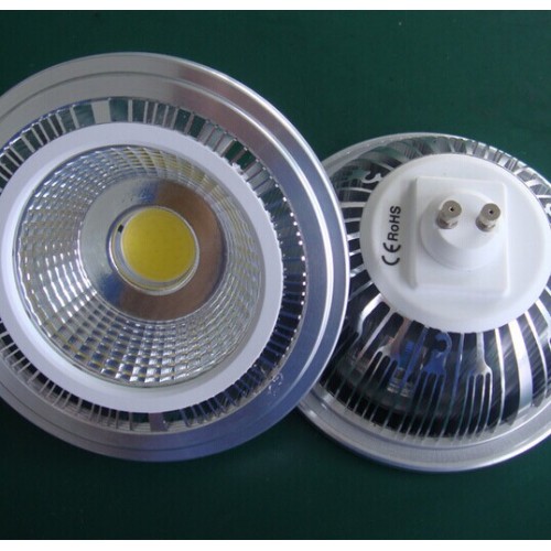 18w Ar111 Gu10 G53 Cob Led Light Bulb Spotlight Downlight Aluminum Reflector Replace Halogen Dimmable - How To Remove Halogen Ceiling Bulb